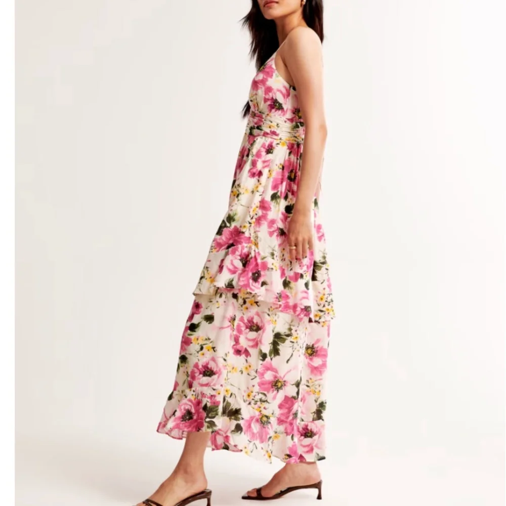 Tiered Ruffle Maxi Dress